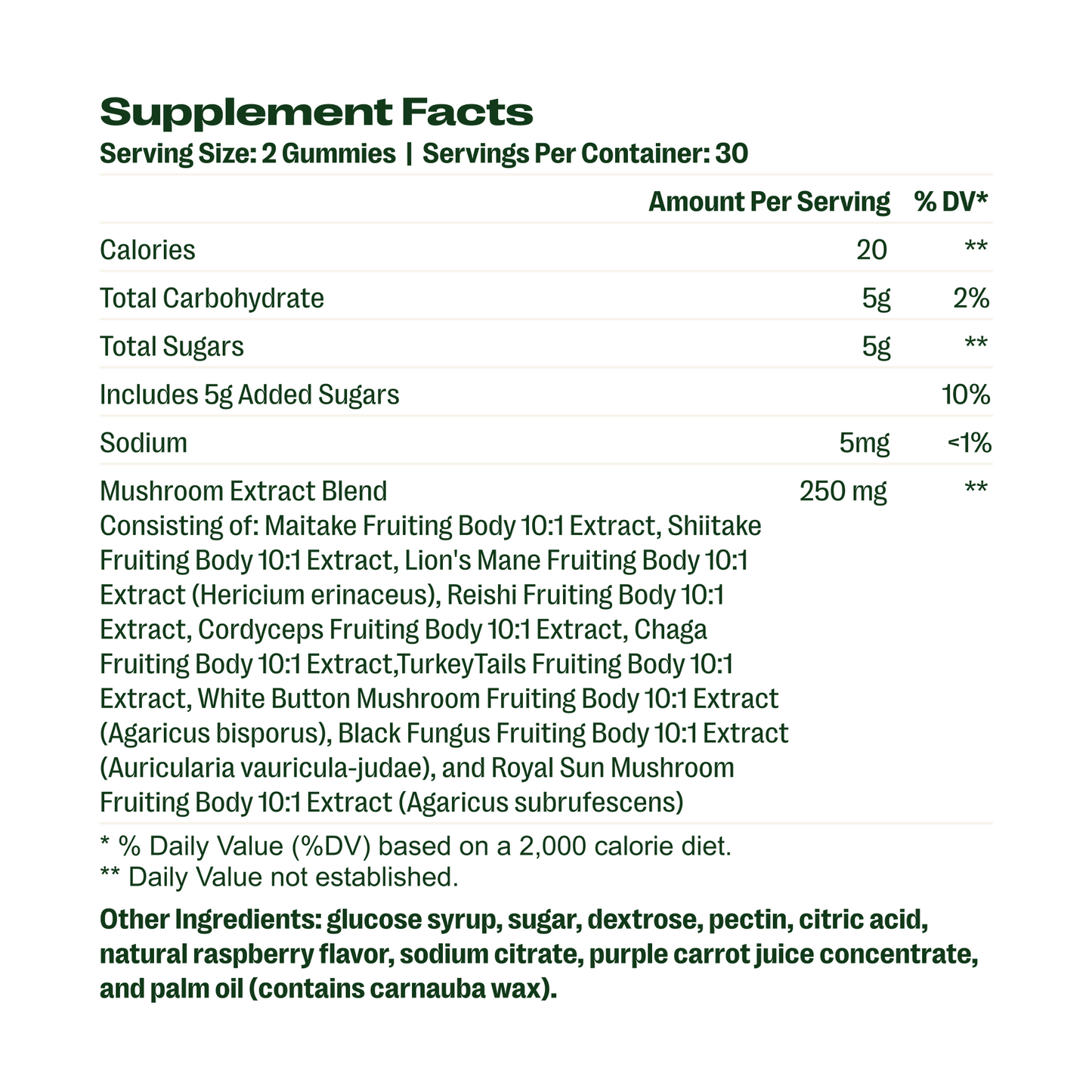 Mushroom Extract Complex